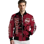 UMass20Minutemen20NCAAZone Jacket 1 Bomber 14.webp