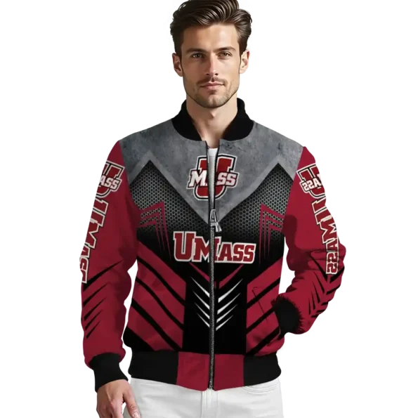 UMass20Minutemen20NCAAZone Jacket 3 Bomber 3.webp