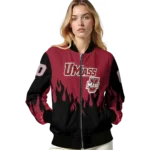 UMass20Minutemen20NCAAZone Jacket 1 Bomber.webp