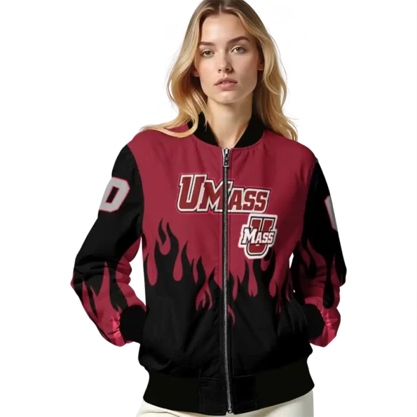 UMass20Minutemen20NCAAZone Jacket 4 Bomber.webp