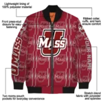 UMass20Minutemen20NCAAZone Jacket 1 Bomber 15.webp