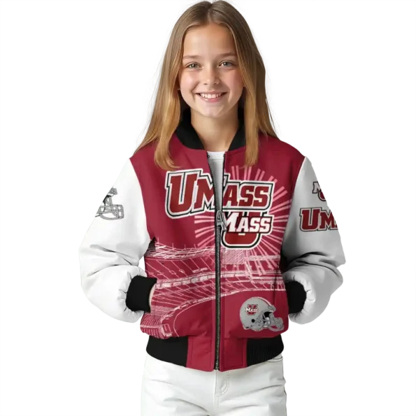 UMass20Minutemen20NCAAZone Jacket 7 Bomber 12.webp