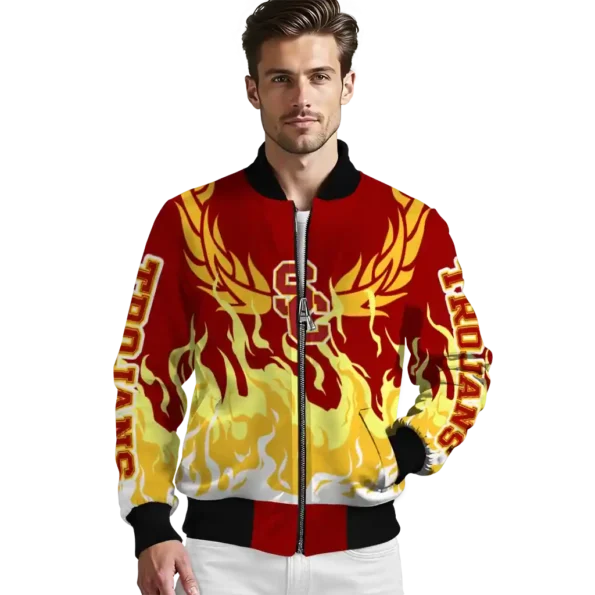 USC20Trojans20NCAAZone Jacket 3 Bomber 7.webp