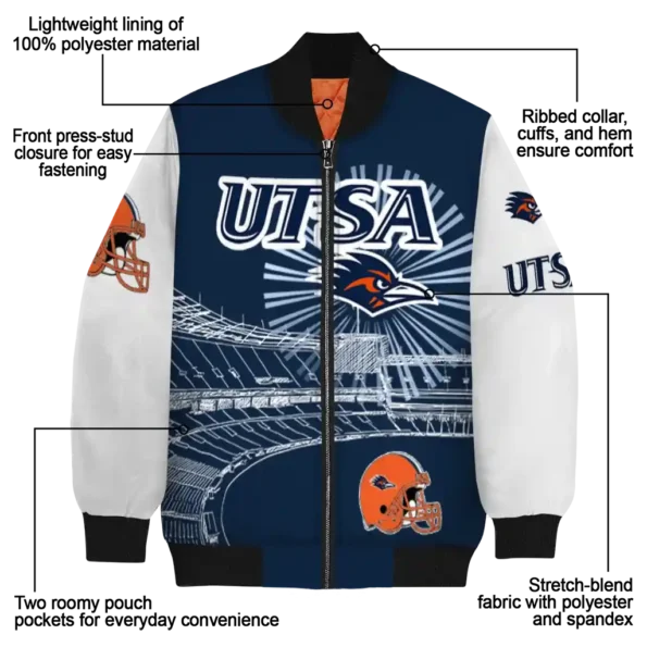 UTSA20Roadrunners20NCAAZone Jacket 5 Bomber 12.webp