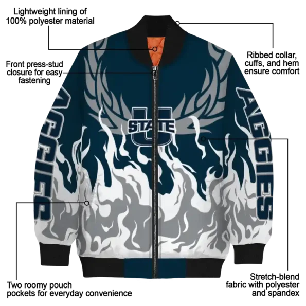 Utah20State20Aggies20NCAAZone Jacket 5 Bomber 7.webp