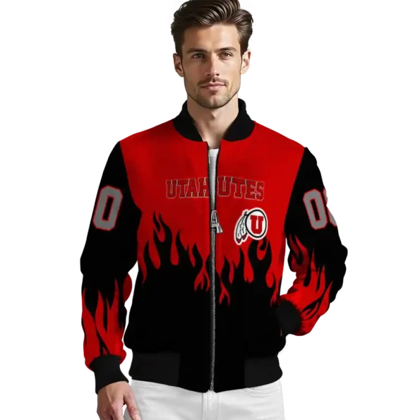 Utah20Utes20NCAAZone Jacket 3 Bomber.webp