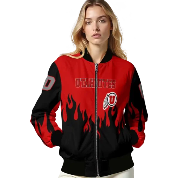 Utah20Utes20NCAAZone Jacket 4 Bomber.webp