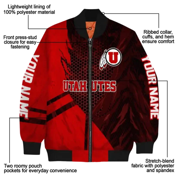 Utah20Utes20NCAAZone Jacket 5 Bomber 5.webp