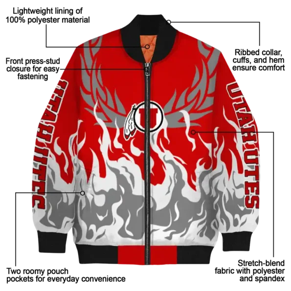 Utah20Utes20NCAAZone Jacket 5 Bomber 7.webp