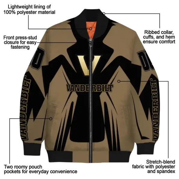 Vanderbilt20Commodores20NCAAZone Jacket 5 Bomber 1.webp