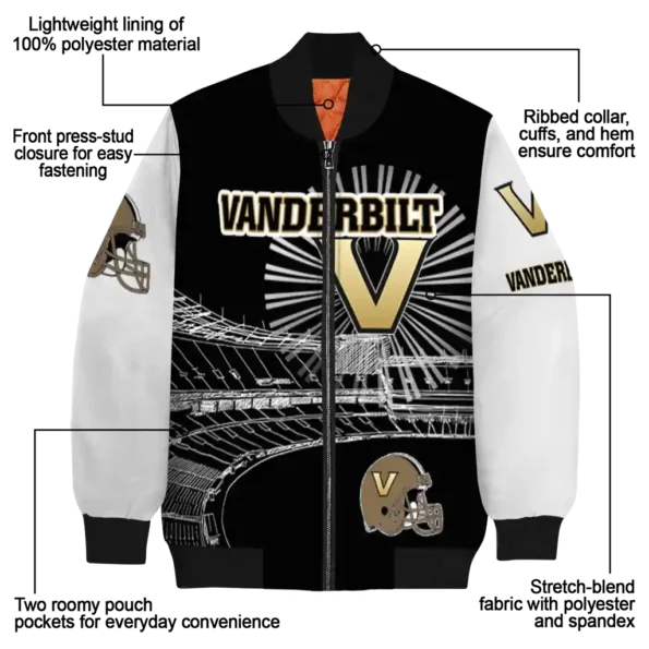 Vanderbilt20Commodores20NCAAZone Jacket 5 Bomber 12.webp