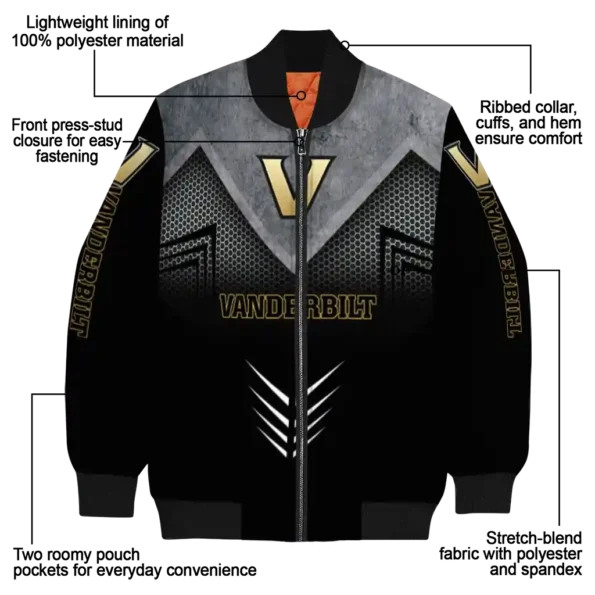 Vanderbilt20Commodores20NCAAZone Jacket 5 Bomber 3.webp