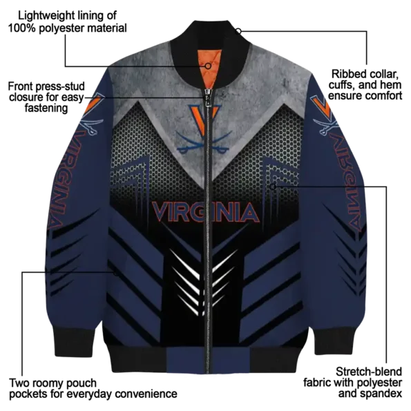 Virginia20Cavaliers20NCAAZone Jacket 5 Bomber 3.webp