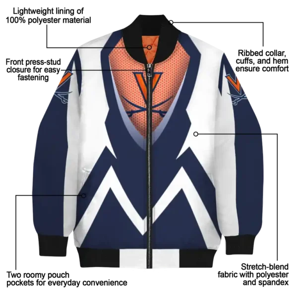 Virginia20Cavaliers20NCAAZone Jacket 5 Bomber 8.webp