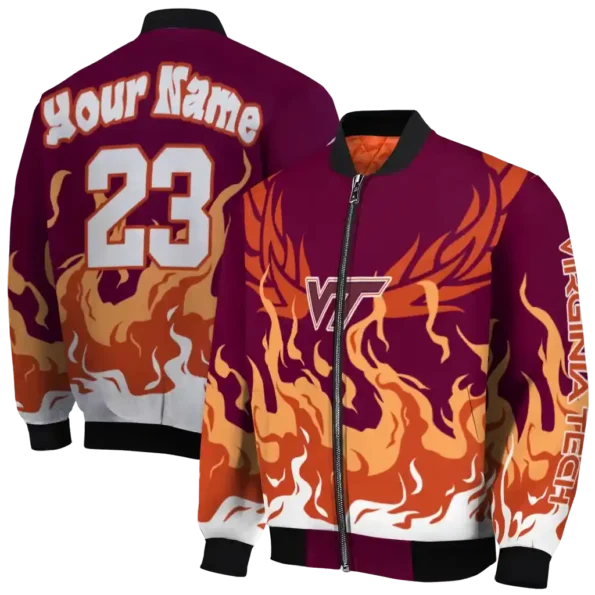 Virginia20Tech20Hokies20NCAAZone Jacket 2 Bomber 7.webp