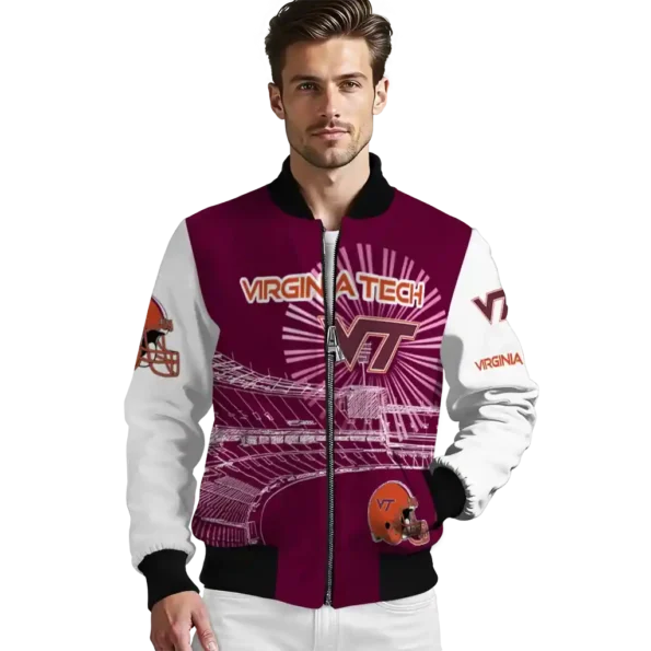 Virginia20Tech20Hokies20NCAAZone Jacket 3 Bomber 12.webp