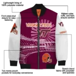Virginia20Tech20Hokies20NCAAZone Jacket 1 Bomber 12.webp