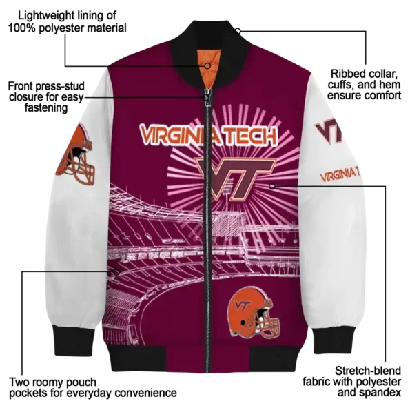 Virginia20Tech20Hokies20NCAAZone Jacket 5 Bomber 12.webp