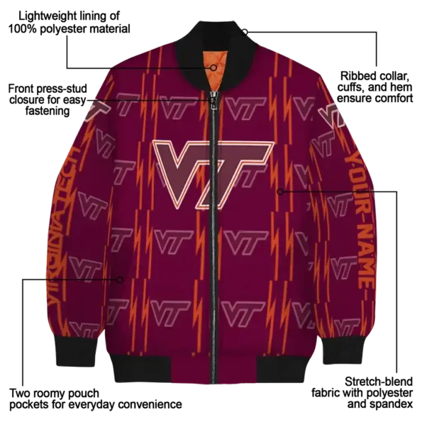 Virginia20Tech20Hokies20NCAAZone Jacket 5 Bomber 15.webp