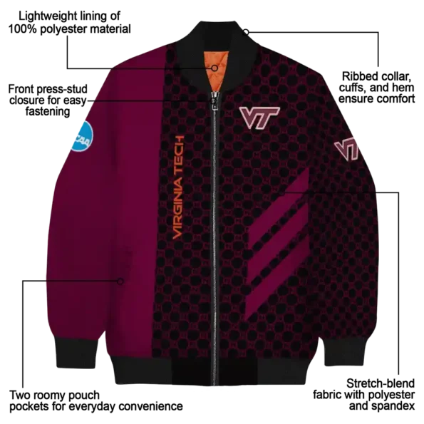 Virginia20Tech20Hokies20NCAAZone Jacket 5 Bomber 6.webp