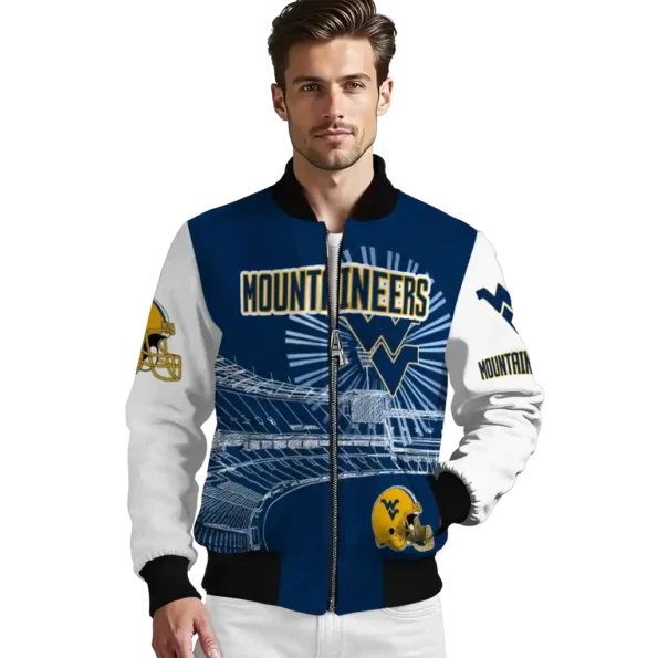 West20Virginia20Mountaineers20NCAAZone Jacket 3 Bomber 12.webp