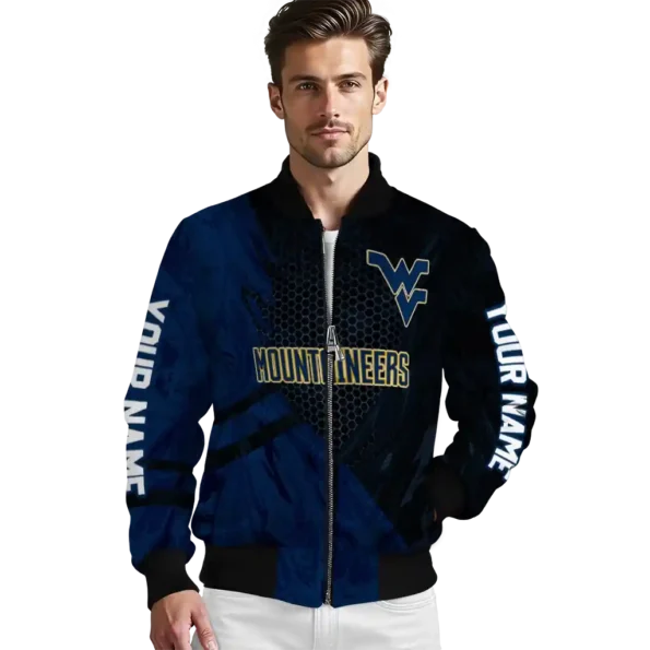 West20Virginia20Mountaineers20NCAAZone Jacket 3 Bomber 5.webp