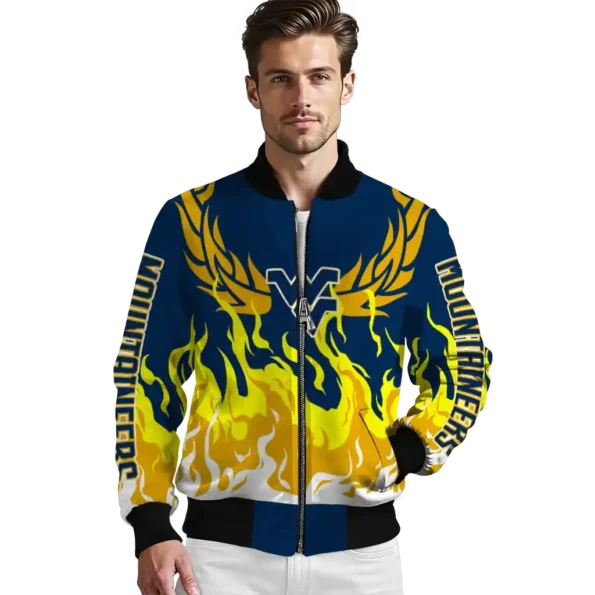 West20Virginia20Mountaineers20NCAAZone Jacket 3 Bomber 7.webp