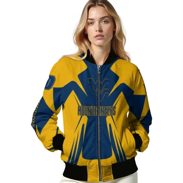 West20Virginia20Mountaineers20NCAAZone Jacket 4 Bomber 1.webp