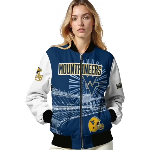 West20Virginia20Mountaineers20NCAAZone Jacket 4 Bomber 12.webp