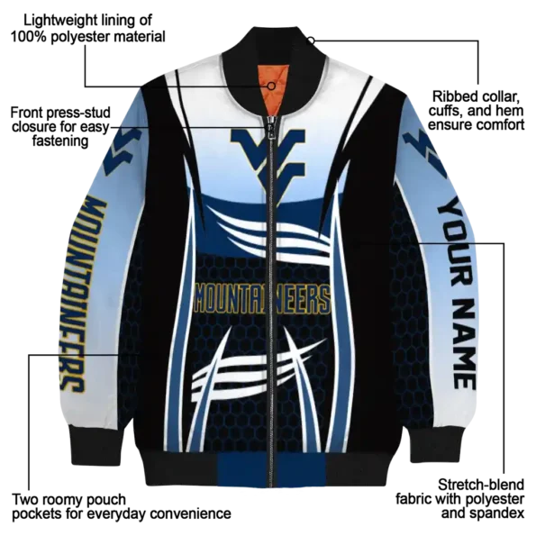 West20Virginia20Mountaineers20NCAAZone Jacket 5 Bomber 13.webp