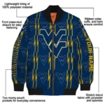 West20Virginia20Mountaineers20NCAAZone Jacket 1 Bomber 15.webp