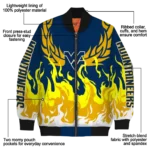 West20Virginia20Mountaineers20NCAAZone Jacket 1 Bomber 7.webp