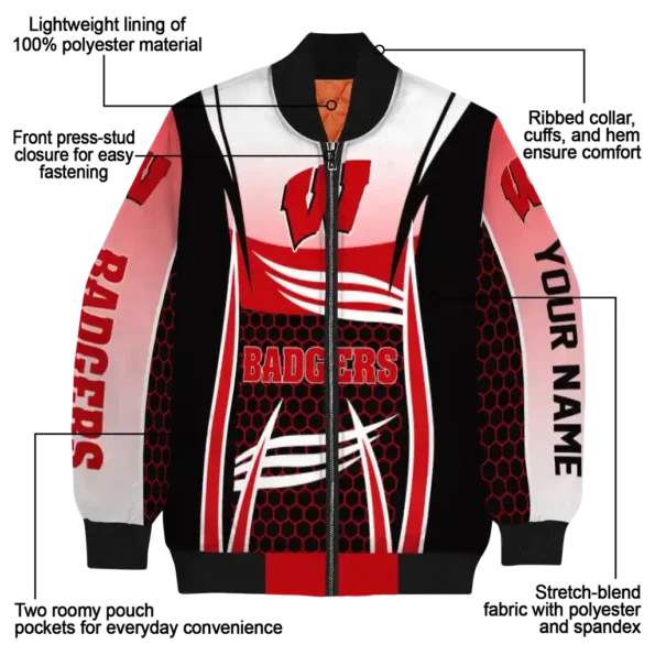 Wisconsin20Badgers20NCAAZone Jacket 5 Bomber 13.webp