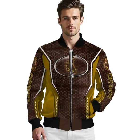 Wyoming20Cowboys20NCAAZone Jacket 3 Bomber 9.webp