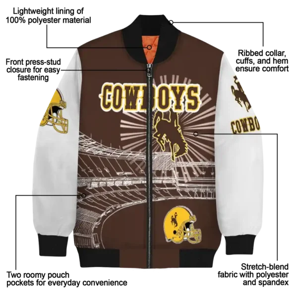 Wyoming20Cowboys20NCAAZone Jacket 5 Bomber 12.webp