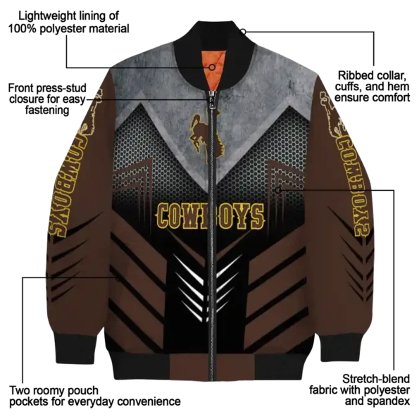 Wyoming20Cowboys20NCAAZone Jacket 5 Bomber 3.webp