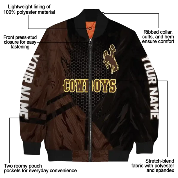 Wyoming20Cowboys20NCAAZone Jacket 5 Bomber 5.webp