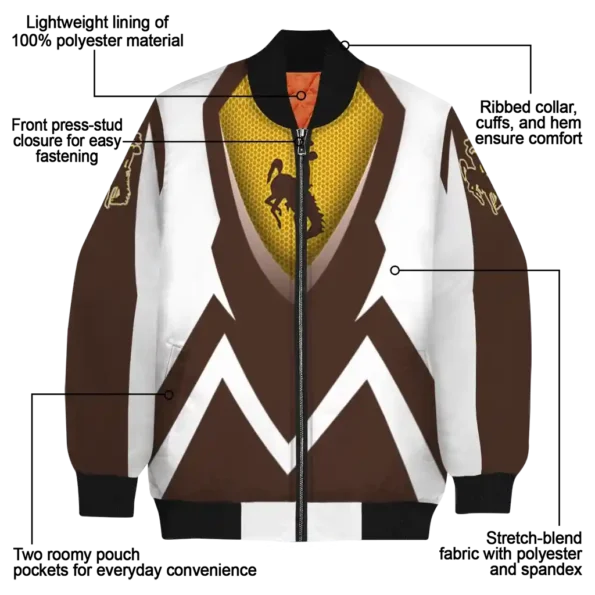 Wyoming20Cowboys20NCAAZone Jacket 5 Bomber 8.webp
