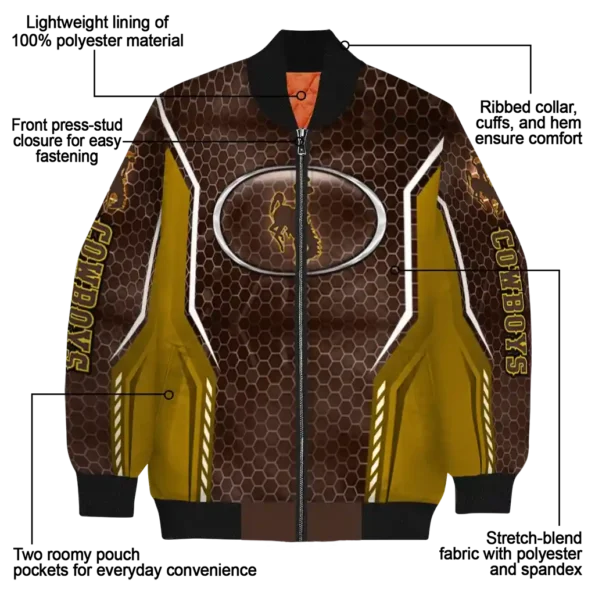 Wyoming20Cowboys20NCAAZone Jacket 5 Bomber 9.webp