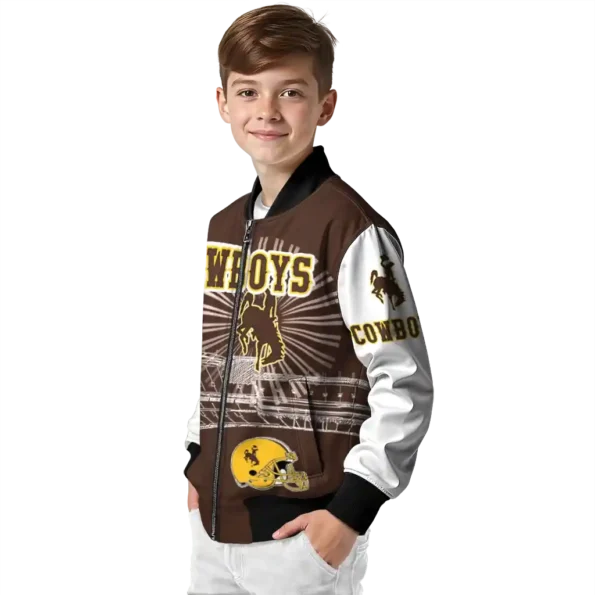 Wyoming20Cowboys20NCAAZone Jacket 8 Bomber 12.webp