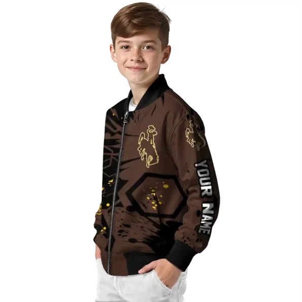 Wyoming20Cowboys20NCAAZone Jacket 8 Bomber 14.webp