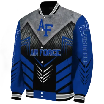 air force falcons arrow layer blue black varsity jacket best selling.webp