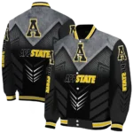 appalachian state mountaineers arrow layer black varsity jacket best selling.webp