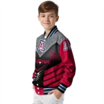 arizona wildcats arrow layer red black varsity jacket best selling.webp