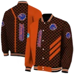 boise state broncos triple side stripes orange black varsity jacket best selling.webp