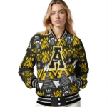 custom appalachian state mountaineers pyramid shapes black varsity jacket best selling.webp