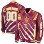 custom arizona state sun devils chevron angles maroon varsity jacket best selling.webp