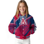 custom arizona wildcats star burst red varsity jacket best selling.webp