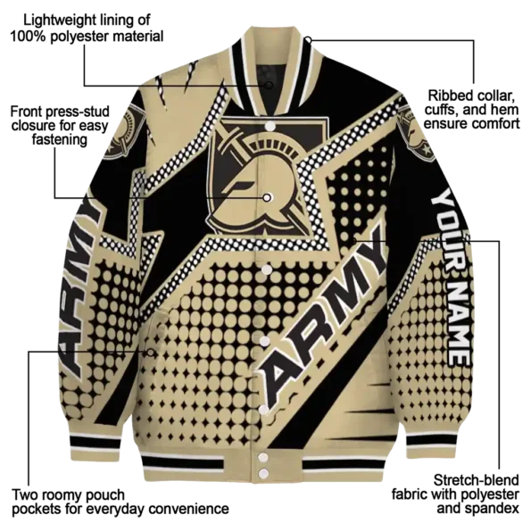 custom army black knights star burst gold varsity jacket new arrival.webp