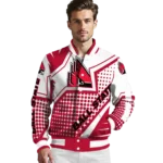 custom ball state cardinals star burst red varsity jacket best selling.webp